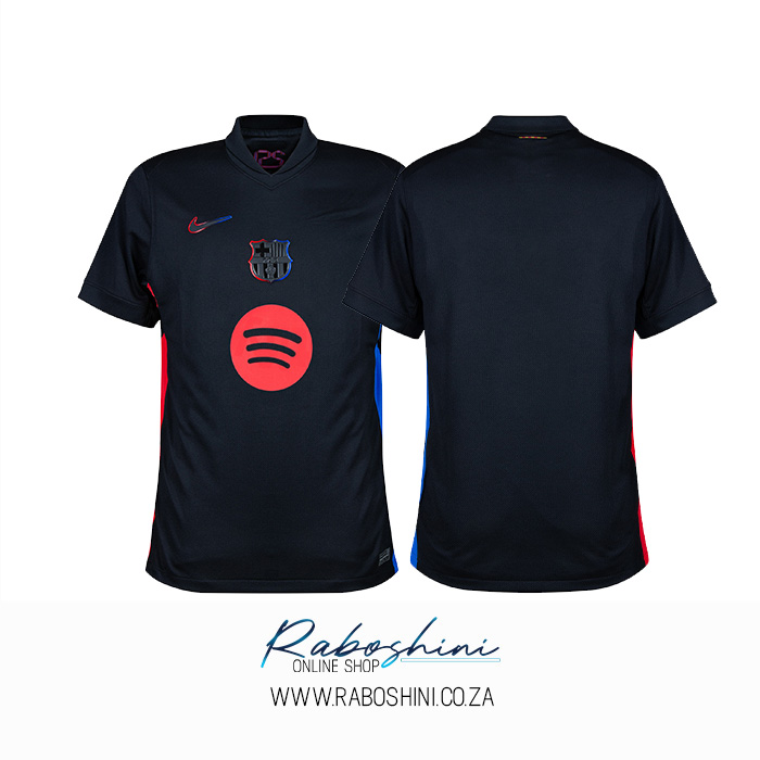 Barcelona 24-25 Spotify Black Jersey - Image 2