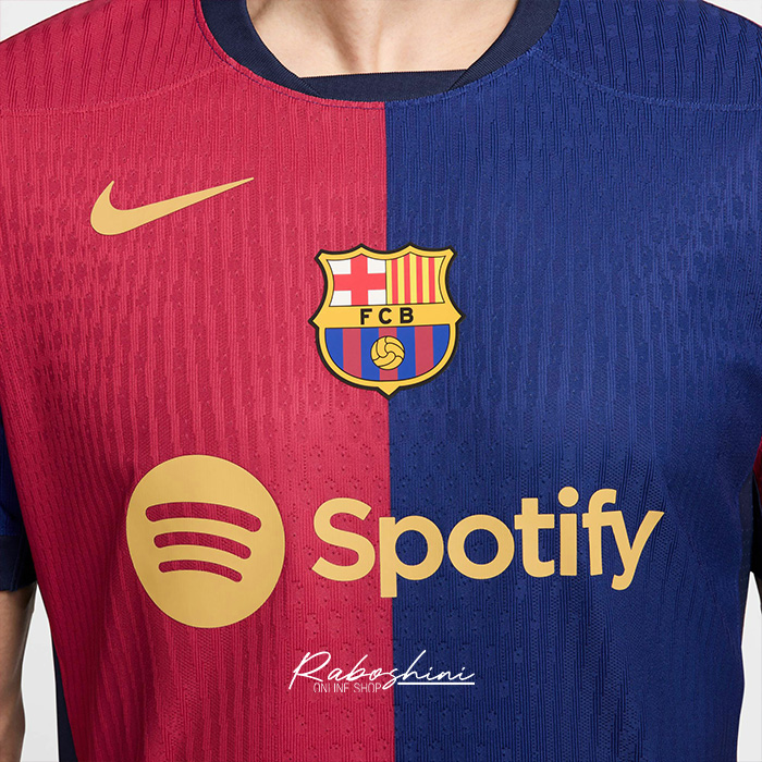 Barcelona 24-25 Spotify Jersey (Rough Texture) - Image 5