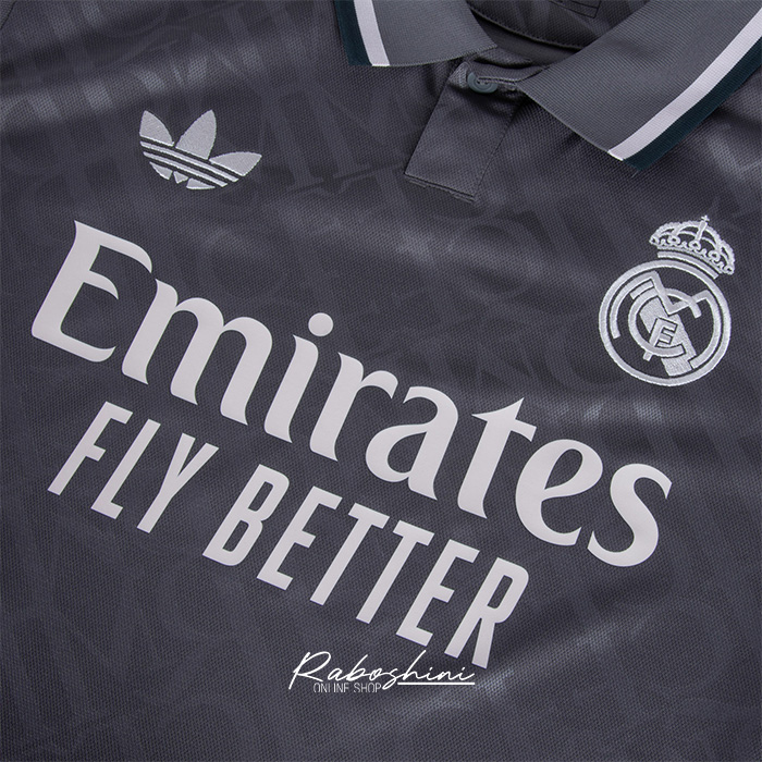 Real Madrid 24-25 Emirates Dark Jersey - Image 5