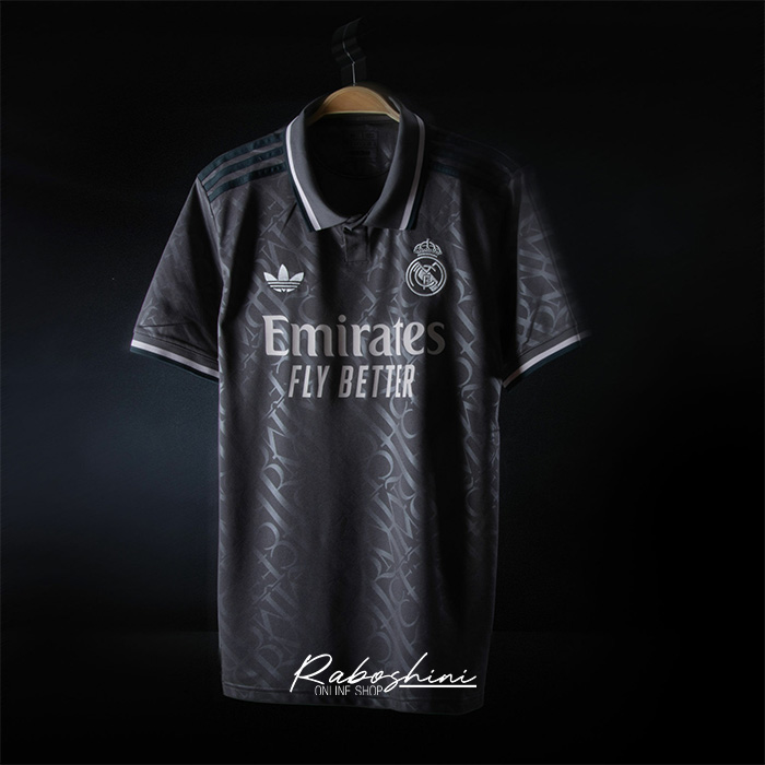 Real Madrid 24-25 Emirates Dark Jersey - Image 7