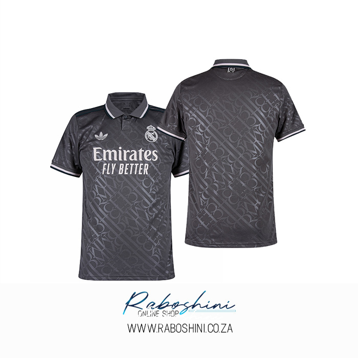Real Madrid 24-25 Emirates Dark Jersey - Image 2