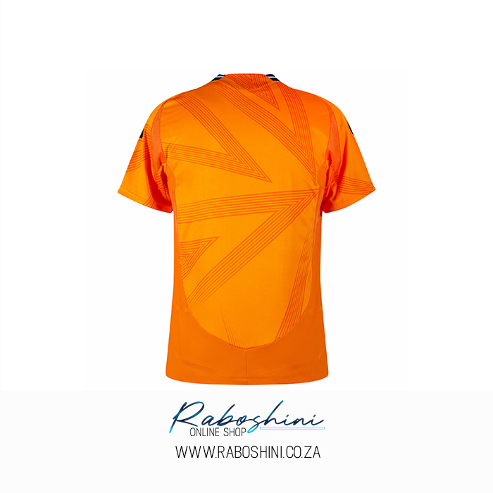 Real Madrid 24-25 Emirates Orange Jersey - Image 3