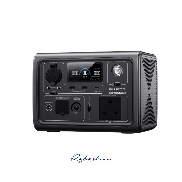 BLUETTI EB3A Portable Power Station 600W 268Wh - Image 3