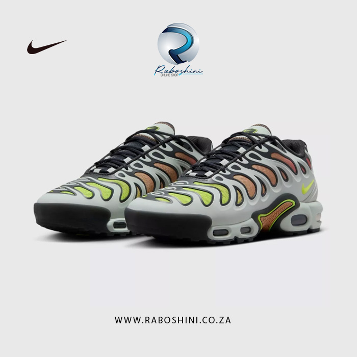 Nike Air Max Plus Drift - Light Silver/Barely Volt - Image 2