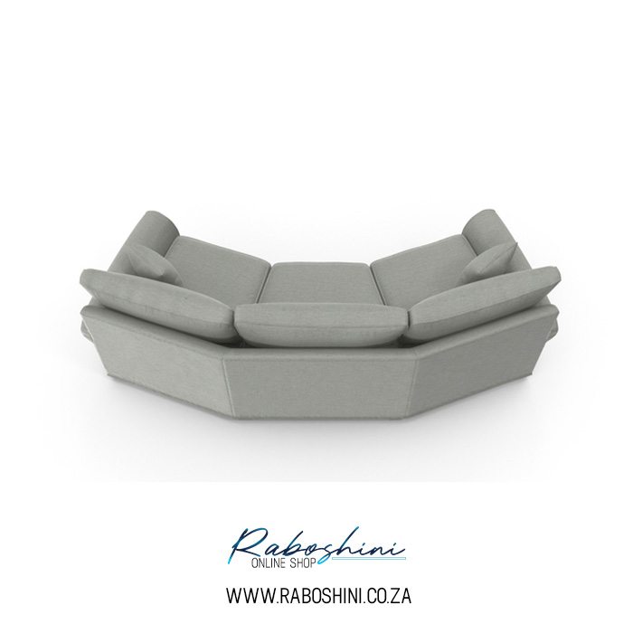 Traditional Sofa - 3 Seater (Green) - Image 5