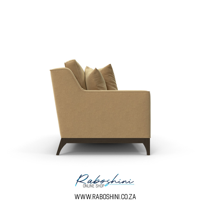 Vintage Sofa - 3 Seater Brown - Image 4