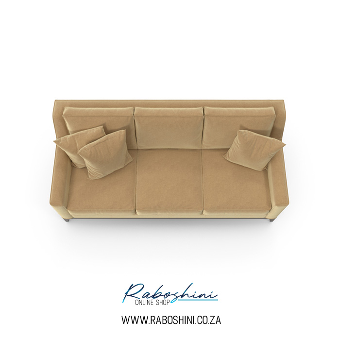 Vintage Sofa - 3 Seater Brown - Image 6