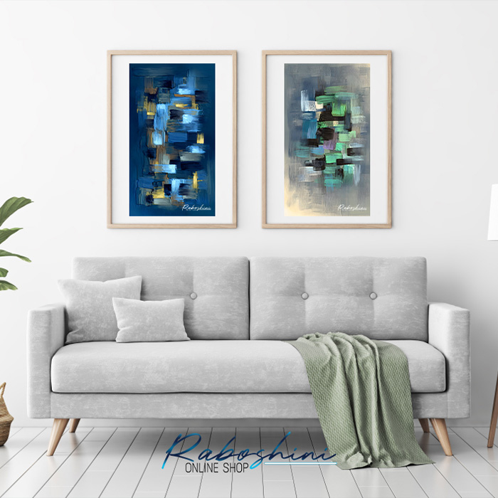 Celestial Drift - Canvas Print Artwork- A1