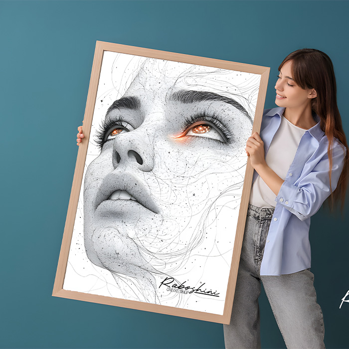 Twilight Embers - Canvas Print Artwork- A1 - Image 2